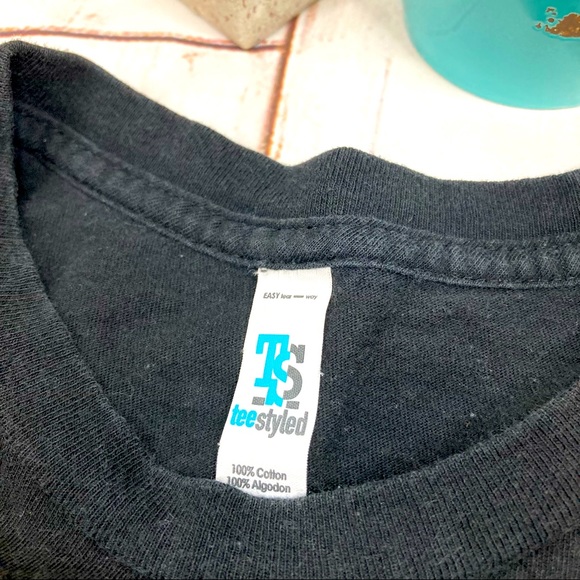 NIRVANA Graphic T-Shirt Hot Topic Black & Yellow Short Sleeve Sz Small - Picture 4 of 6